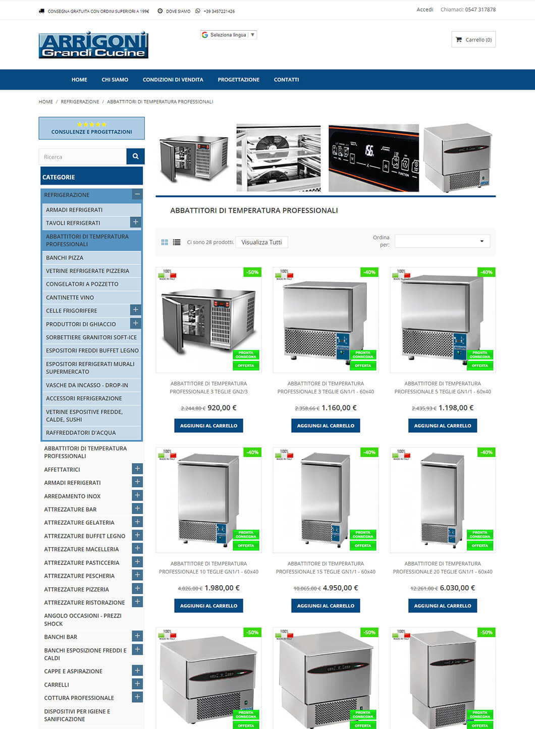 Arrigoni listing Prima