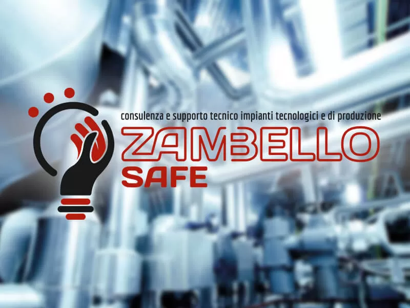 Logo design per Zambello Safe - Professionalita al servizio delle aziende nell'ambito della sicurezza sul lavoro